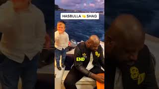 HASBULLA WANTS TO FIGHT SHAQ 😭😭😲 [upl. by Nara18]