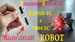 Obstacle Avoiding ROBOT without MICROCONTROLLER [upl. by Simson249]