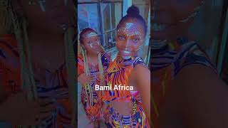 the very beautiful ladies 😘😘🥰africa cultural viral traditional makeup beautiful [upl. by Dey913]