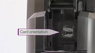 Datacard CR805  How to Load Cards [upl. by Boiney]