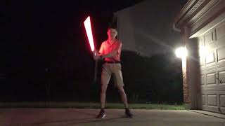 Reenacting Darth Vader vs Ahsoka Tano from Ahsoka Season 1 Episode 5 [upl. by Amles]