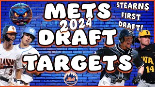 Mets Draft Targets 2024  71424  MLB Draft  New York Mets  Mets Show  MLB [upl. by Afesoj934]