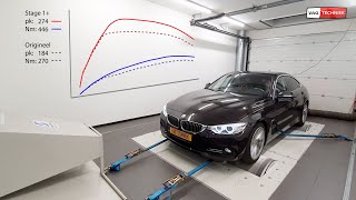 BMW 420i chiptuning stage 1 [upl. by Valsimot]