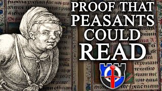 The evidence that medieval PEASANTS could READ Medieval Misconceptions [upl. by Linnell]