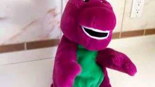 Barney Doll Sings I Love You You Love Me [upl. by Clementi]