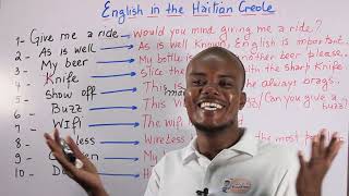 Vin aprann tout mo anglè ki nan lang kreyòl la  English language  Creole language [upl. by Catharina]