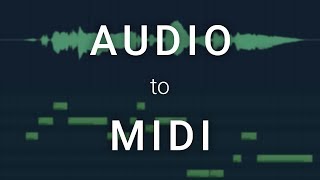 How To Convert Audio To MIDI in FL Studio [upl. by Boswall]