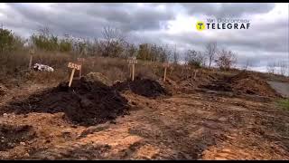 New Kramatorsk AFU Military Burial Ground Under 1 year old VID 2 [upl. by Monroy]