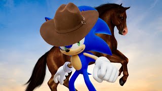 Sonic The Hedgehog sings Ballin country version  AI COVER [upl. by Annoek]