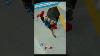 Tomoa Narasaki Hit the Sloper Boulder IFSC Sport Climbing climbing sports bouldering ifsc final [upl. by Schofield]