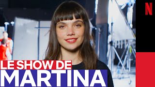 Suivez Martina Cariddi dans les coulisses d’Élite saison 4  Netflix France [upl. by Yendor]