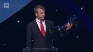 Kimi Räikkönen Receives an Award [upl. by Ayim]