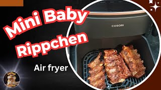 Mini Rippchen aus dem Airfryer  Cosori  mini Baby Back Rips [upl. by Deckert]