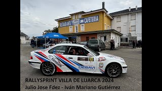 Onboard  Julio José Fdez  Iván Gutiérrez  TC3 Ferrera de Merás  Rallysprint Villa de Luarca 2024 [upl. by Oona]