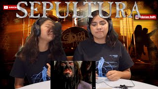 Sepultura  Territory OFFICIAL VIDEO REACTION Danas Faith [upl. by Saffian]