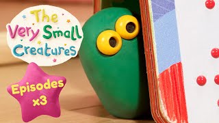 Colourful Puddles  Boo  Ouchy  The Very Small Creatures  Full episodes [upl. by Ahsienyt862]