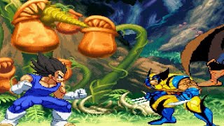 Vegeta vs Wolverine HD [upl. by Adyol]