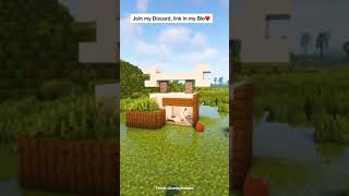 Minecraft Modern Dog House  shorts [upl. by Pepita]