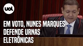 Julgamento Bolsonaro Nunes Marques diz que nosso sistema é o mais avançado do mundo [upl. by Gaile]