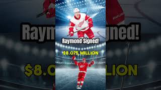 Lucas Raymond Has Officially Signed with the Detroit Red Wings shorts [upl. by Eibor]