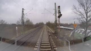 Führerstandsmitfahrt Osterrönfeld  Rendsburg [upl. by Fritts630]