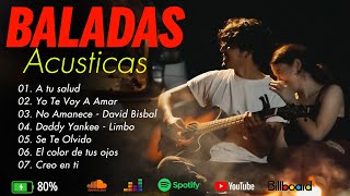 Las Mejores Canciones Romanticas En Español 2024❤️Baladas Acusticas En Español Mix 2024 [upl. by Kcirdled702]