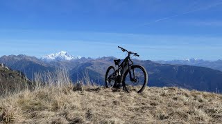 VTT Plan de Lay Haut Gentil Lachat La Cave et Chalet des Bergers Bonneval 03112024 [upl. by Kentigerma]