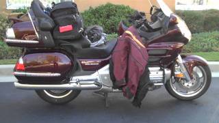 Honda Goldwing GL1800 2006 Motorcycle Preride Overview [upl. by Aicirtan510]