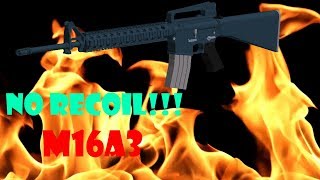 Phantom forces M16A3 Gameplay  NO RECOIL Best Setup [upl. by Ahsinal]