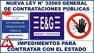 IMPEDIMENTOS PARA CONTRATAR CON EL ESTADO [upl. by Corby427]