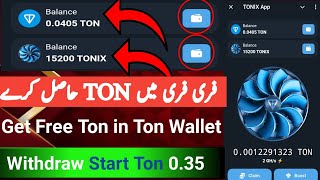 Tronix app withdrawal TON Free Tronix app tonix app online earning crypto update with Trust [upl. by Favin]