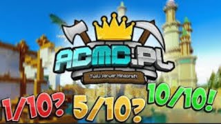 Oceniam serwer Acmcpl Oceniam serwery Minecraft Odc 17 [upl. by Thora]