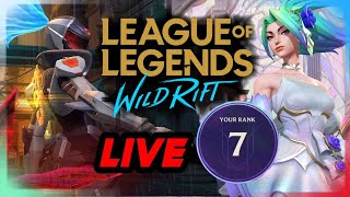 WILD RIFT LIVE 🔴 TOP 7 AKALI TRY TANK BUILD live wildrift akali [upl. by Gracye]