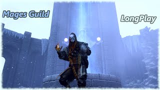 Skyrim Mages Guild  Longplay Full Questline Walkthrough No Commentary [upl. by Meehyr]