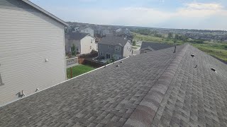 New Construction 1 Year roof inspection One of the best roofs Ive seen still needs repaired [upl. by Johnston]