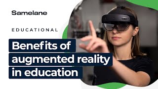 5 benefits of Augmented Reality AR in education [upl. by Yanarp]