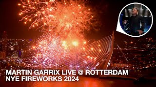 MARTIN GARRIX LIVE  ROTTERDAM NYE FIREWORKS 2024 [upl. by Benedikta497]