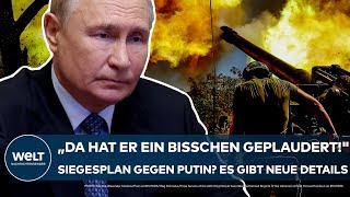 UKRAINEKRIEG quotDa hat er ein bisschen geplaudertquot Selenskyjs Siegesplan gegen Putin Neue Details [upl. by Izak879]