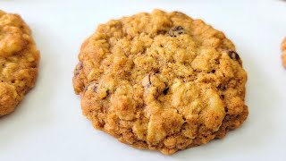 Oatmeal Cookies Recipe Easy  How To Make Oatmeal Cookies [upl. by Auqenwahs40]