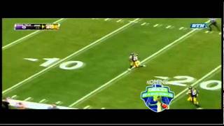 Shaun Praters Interception Return for a Touchdown [upl. by Haleak]