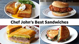 Chef Johns 6 Best Sandwich Recipes  Food Wishes [upl. by Aiekram755]