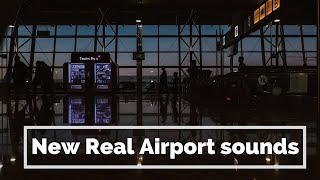 NEW Airport Background Ambience  TerminalAnnouncement Boarding Sound Effects [upl. by Enoch]