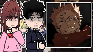 Dandadan React to Ryomen Sukuna  Jujutsu Kaisen  Gacha react [upl. by Eledoya]