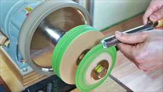 Upgrading MDF Buffing Wheel on Bench Grinder [upl. by Eivol348]