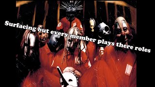 Slipknot  Surfacing but every member plays their own roles [upl. by Ettebab]