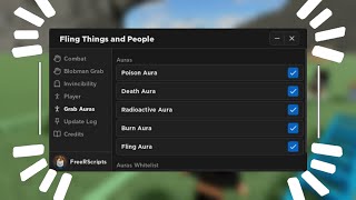 Fling Thing and People Script pastebin [upl. by Aihsekyw634]