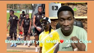 Aliou Cisse Al Hatir gou metti lay Tek gane yi  Entrainment yi metti na [upl. by Dido]