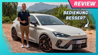 Neuer Cupra Leon 2024 Bedienung während der Fahrt amp neues Infotainment im Test  15 eHybrid [upl. by Aicertap]