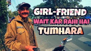 COOL COPS  quotGirlfriendquot Wait Kar Rahi Hai Tumhara  Respect Uttrakhand Police  UKO7 Rider Dehradun [upl. by Julio972]