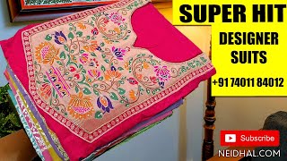 DIWALI COLLECTION SALWAR MATERIALS  NEIDHALCOM  WhatsApp 917401184012 OCT 10 3137 🌺🌺🌺 [upl. by Kresic197]